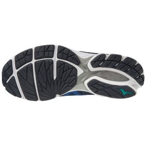 Adidasi Alergare Mizuno Wave Rider Waveknit3 Barbati - Bleumarin